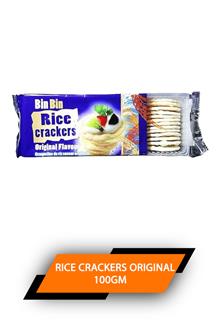 Bin Bin Rice Crackers Original 100gm